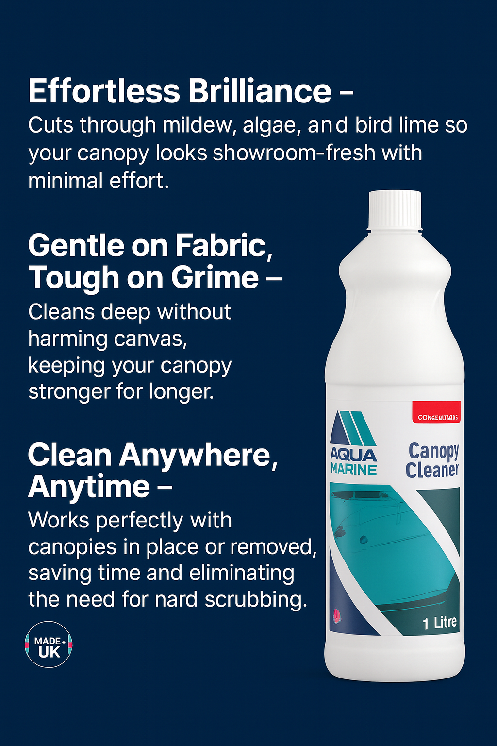 Aqua Marine Canopy Cleaner 1 litre