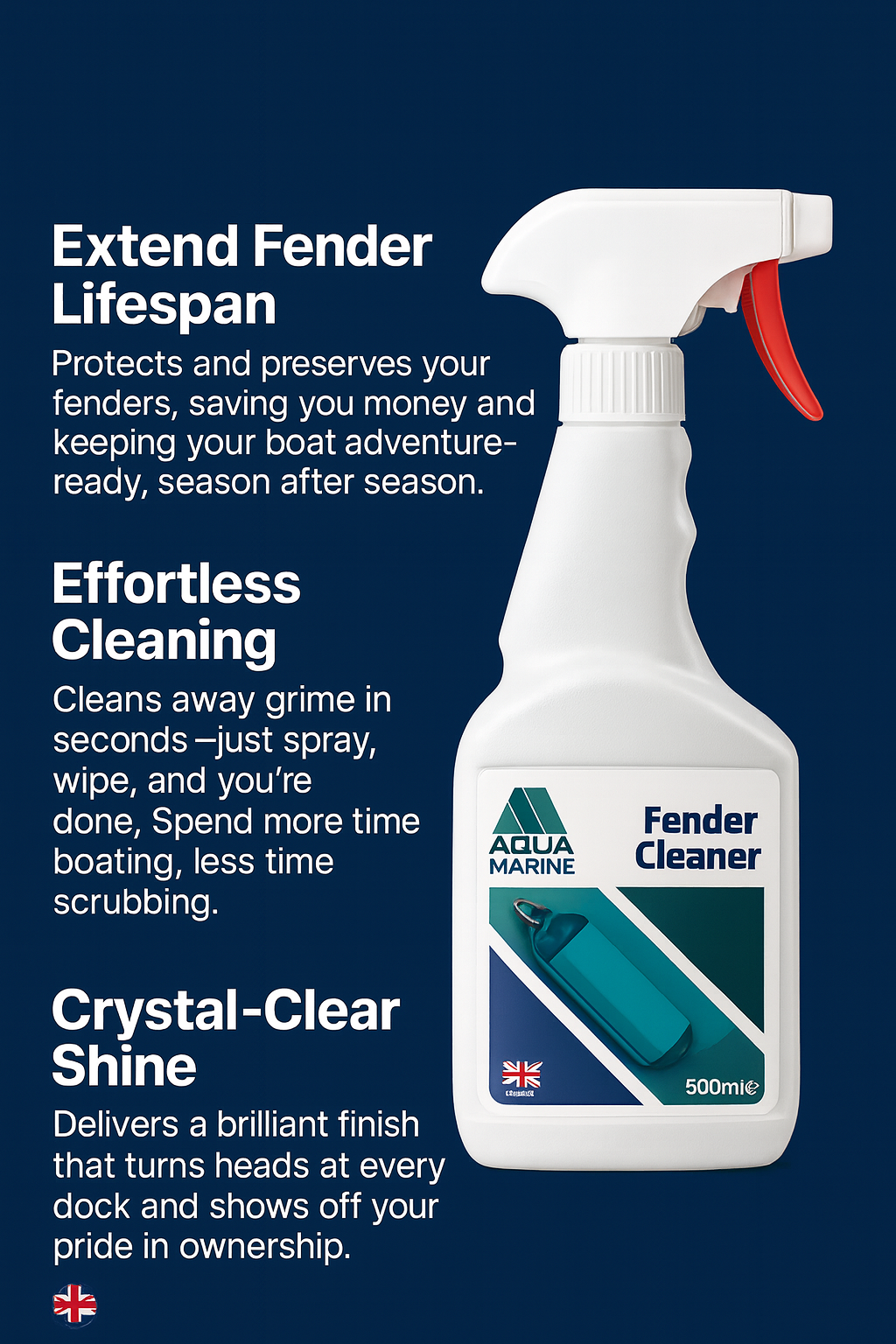 Aqua Marine Boat Fender Cleaner 500ml