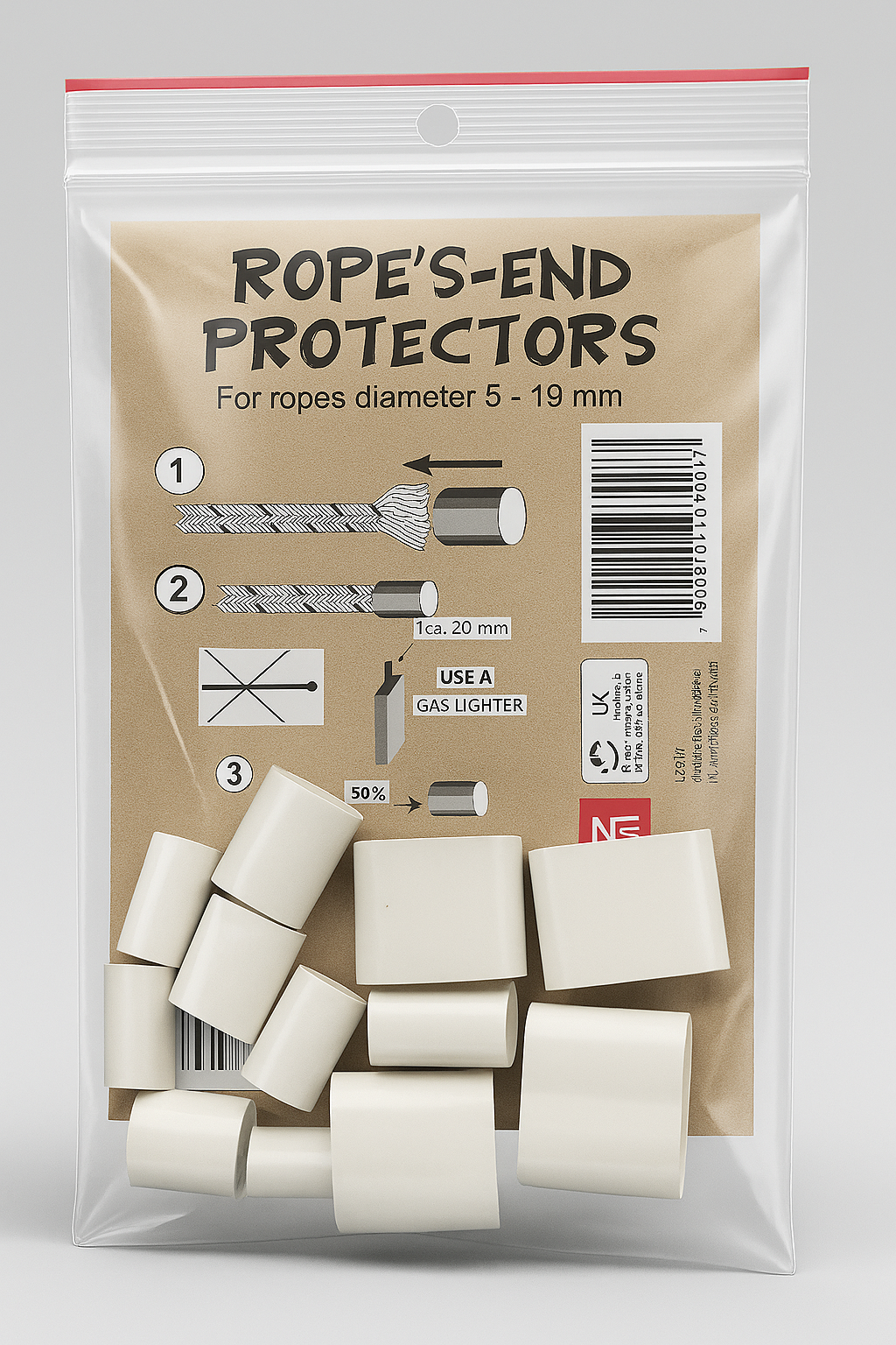 Rope end protectors